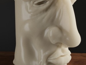 old candle 3D-Modell