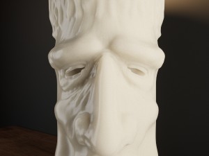 old candle 3D-Modell