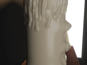 old candle 3D Model