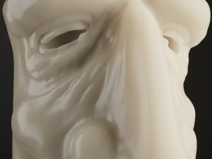 old candle 3D-Modell