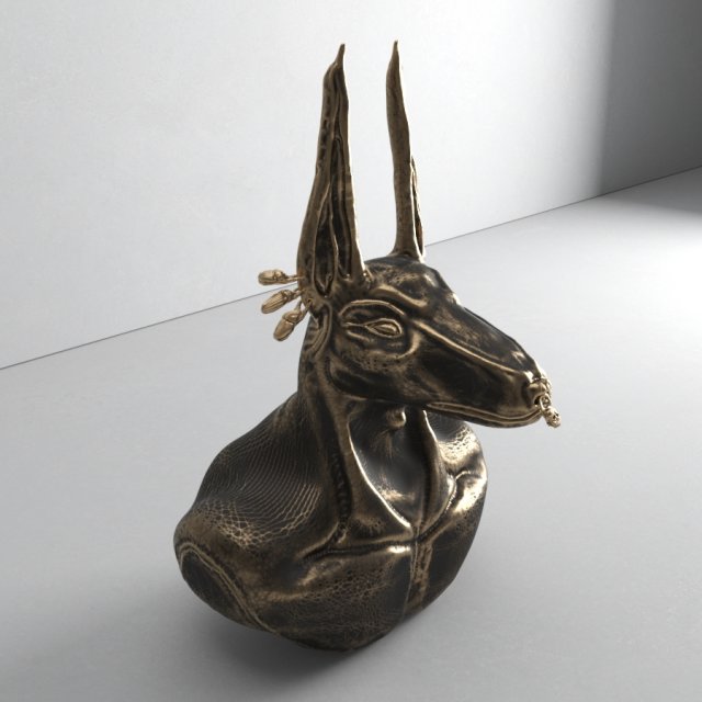 annubis 3D Model .c4d .max .obj .3ds .fbx .stl .blend 