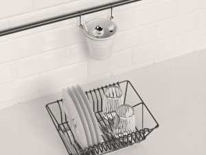 kitchen set Modello 3D