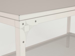 fjllbo coffee table ikea 3D Model