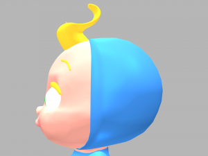 cartoon baby 3D Model