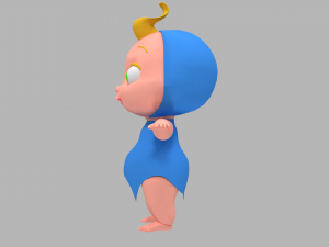 cartoon baby 3D Model