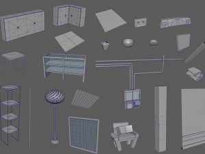home corner Modelo 3D
