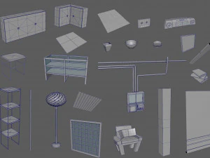 home corner 3D Model