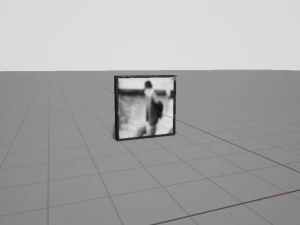 shelf and frames 3D Model