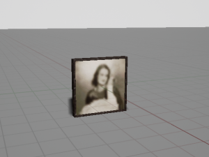 shelf and frames 3D Model
