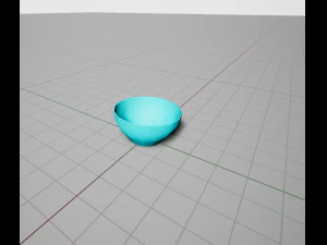 shelf and frames 3D Model