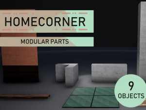 modular environment assets 3D Model
