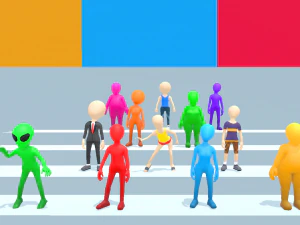 lowpoly rigged characters 3D Model