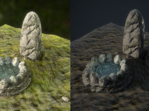fantasy well 3D 모델