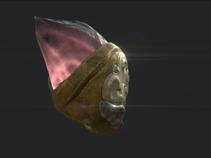 steampunk fishy helmet Modelo 3D
