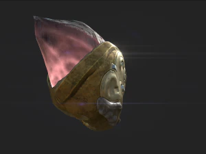 steampunk fishy helmet 3D Model