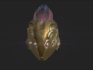 steampunk fishy helmet 3D Model