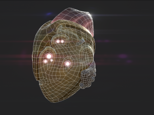 steampunk fishy helmet Modelo 3D