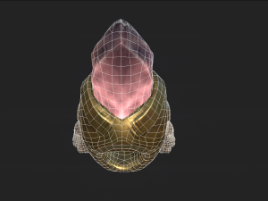 steampunk fishy helmet Modelo 3D
