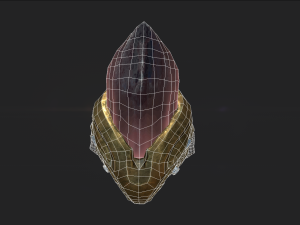 steampunk fishy helmet Modelo 3D