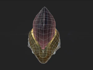 steampunk fishy helmet 3D Model
