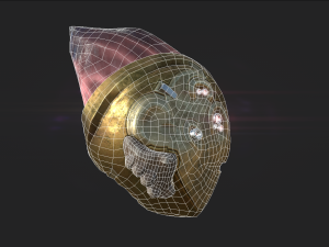 steampunk fishy helmet Modelo 3D