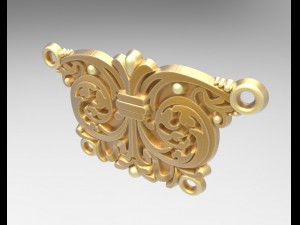 two links of a necklace 3D Принт Модель
