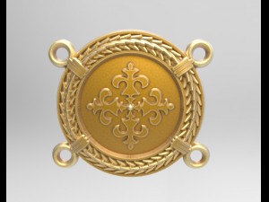 two links of a necklace 3D Принт Модель