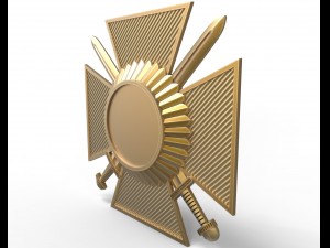 base for a cockade 3D-Druckmodell