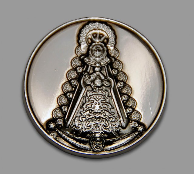 coin de la virgen del rocio Modelo de Impressão 3D .c4d .max .obj .3ds .fbx .stl .blend 