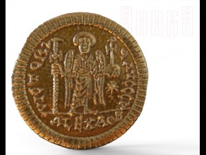 justinians byzantine coin Modello di stampa 3D