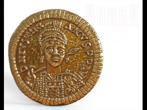 justinians byzantine coin Modèles 3D en vedette