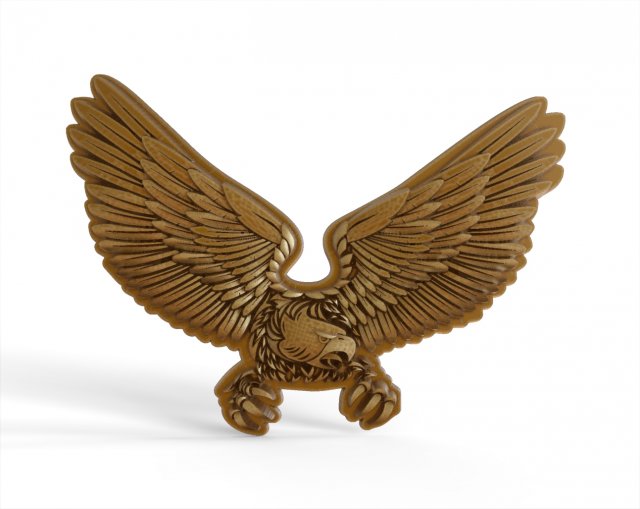 eagle 3D प्रिंट मॉडल .c4d .max .obj .3ds .fbx .stl .blend 