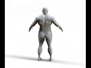 athlete 3D Model