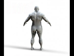 athlete 3D Model