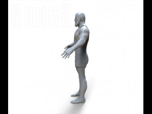 athlete 3D Model