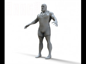 athlete 3D Model