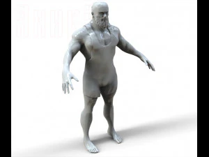 athlete 3D Model