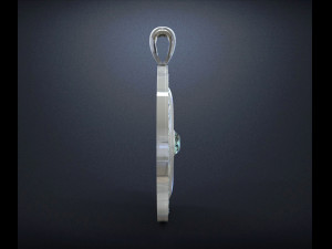 pendant sun disc 3D Print Model