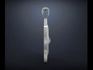 pendant sun disc 3D Print Model