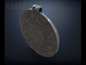 jewelry pendant ancient slavic kolovrat 3D-printmodel