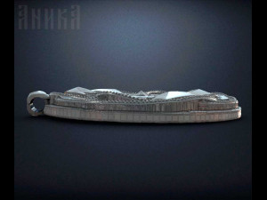 jewelry pendant ancient slavic kolovrat 3D-printmodel