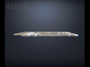 base for star icon Modello di stampa 3D