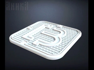 bitcoin icon 3D Print Model