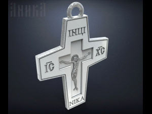 orthodox cross 3D Print Model