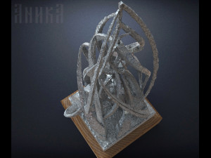 figurine tree vurutana 3D 打印模型