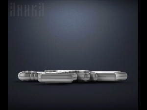 pendant amulet falcon taking off 3D Print Model