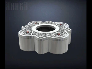 casket for relics 3D Print Model