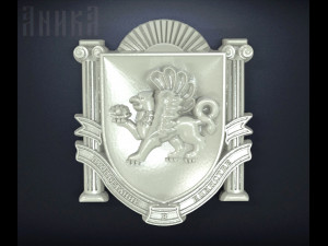 coat of arms of crimea 3D Print Model