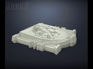 coat of arms of crimea 3D-printmodel
