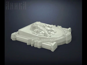 coat of arms of crimea 3D Print Model
